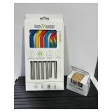 Klean Kanteen Straw Set And Bamboo Loop Cap