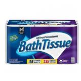 Ultra Premium Bath Tissue 235 Sheets 45 Large...