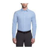Kenneth Cole Slim Fit Dress Shirt Blue 17-17.535
