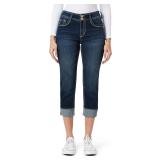 WallFlower Flirty Curvy Cropped Jeans Size 17