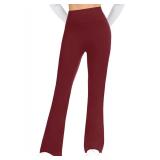 FireSwan Flare Yoga Leggings Wine Red L