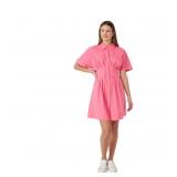 Hunter McGrady Pleated Shirt Dress Size M