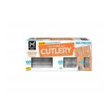 Clear Plastic Cutlery Combo Pack 360ct