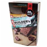 Clif Builders Protein Bars Chocolate 18ct