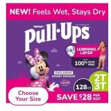 Huggies Pull-Ups Minnie Mouse Training Pants 2T-3T