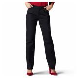 Lee Womens Relaxed Fit Straight Leg Pants Size 10