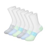 Hanes Girls Crew Socks Large 6pk