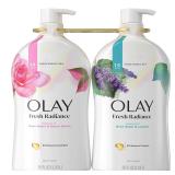 Olay Fresh Radiance Body Wash 35 fl oz 2pk