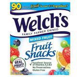 Welchs Mixed Fruit Snacks 4.5 Lb 90ct
