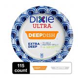 Dixie Ultra Extra Deep Dish Paper Plates 28oz...
