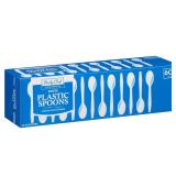 Daily Chef White Plastic Spoons 600ct