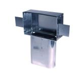 Master Flow 10x6x6 in. Oval Stack Head w Wings