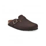 Birkenstock Boston Suede Clog Mocha Size 9