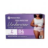 Total Protection Underwear Women Large 84ct