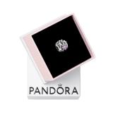 Pandora Openwork Purple Daisy Charm Bead
