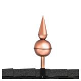 Good Directions Avalon Copper Rooftop Finial 13in