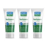 SmartMouth Anti-Cavity Toothpaste 3.4oz 3pk