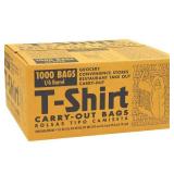 Poly-America Tssm10006w T-Shirt Carry-Out Bags...