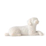 Willow Tree Love My Dog Figurine 1.25h
