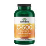Swanson Vitamin C with Rose Hips 500mg 400ct
