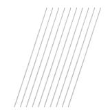 uxcell Stainless Steel Round Rods 1.5x200mm 10ct