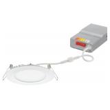 Juno 4-Inch LED Wafer Downlight 5-in-1 White