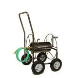 Yard Butler Garden Hose Reel Cart 400ft Gray