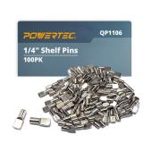 POWERTEC Spoon Shelf Pegs 14 100ct