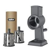Zyliss Rotary Cheese Grater 3 Steel Drum Blades