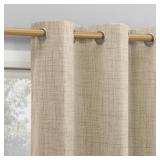 Sun Zero Arlander Blackout Curtain 40x84 Beige
