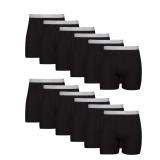 Hanes Mens Boxer Briefs Large 12pk Cool Dri