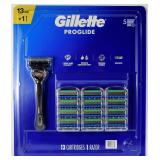 Gillette ProGlide Mens Razor Handle 13ct Blades