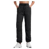 CRZ YOGA Ease Line Straight Leg Pants Black Medium