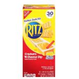 Nabisco Ritz Crackers N Cheesy Dip 0.95oz 30pk