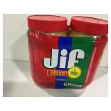 Jif Creamy Peanut Butter 48oz 2pk