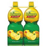ReaLemon 100 Lemon Juice 48oz 2pk