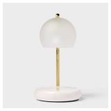 Threshold Candle Lamp Warmer White Frosted