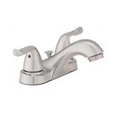 Glacier Bay 4 2-Handle Bathroom Faucet Nickel