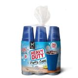 Heavy-Duty Blue Plastic Cups 18 oz. 240ct