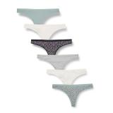 Amazon Essentials Cotton Thong Small 6pk