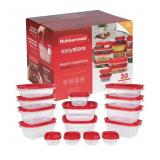 Rubbermaid EasyStore Food Containers 30-Piece Set