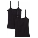 Amazon Essentials Nursing Camisole XL 2pk Black