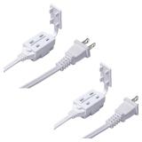 Newhouse Electric CTCORD6FT-WH 6-Ft Extension Cord