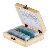 AmScope PS25 Prepared Microscope Slide Set 25ct
