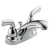 Delta B2510LF-PPU Centerset Bathroom Faucet 4 Inch