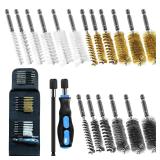 Smjxtop Bore Cleaning Brush Set 18pc 8-19mm