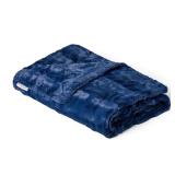 Minky Couture Sorbet Throw Blanket Navy Grande