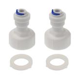 Hlghlg 34 FNPT to 14 OD Quick Connect 2pk