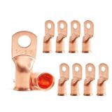 Joypxf 30 Awg 516 Copper Ring Terminals 10ct
