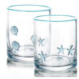 Ovveroche Ocean Icon Juice Glass 14oz 2pk